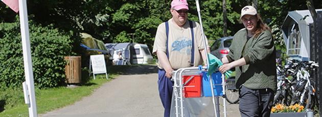 Her kalder vi en skovl for en skovl